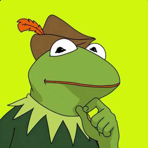 Robin the Frog лого